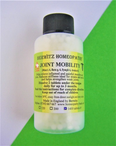 Joint Mobility Homeopathy Remedy Pillules for Aching Joints Strains and Sprains - Picture 17 of 18