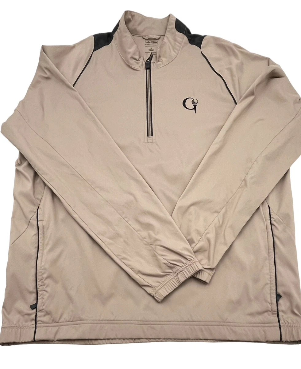 Adidas tan deals windbreaker