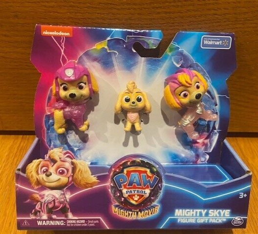 2023 Paw Patrol Mighty Movie Mighty Skye Generations Pack Set