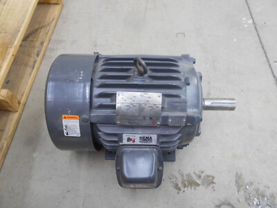 US MOTORS NIDEC H10P1D 10HP 3520RPM DE98 3PHASE GENERAL PURPOSE ELECTRIC MOTOR