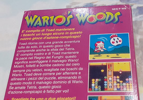 Wario's Woods Nintendo Nes Nuovo Sigillato Gig Versione Italiana Originale 100%