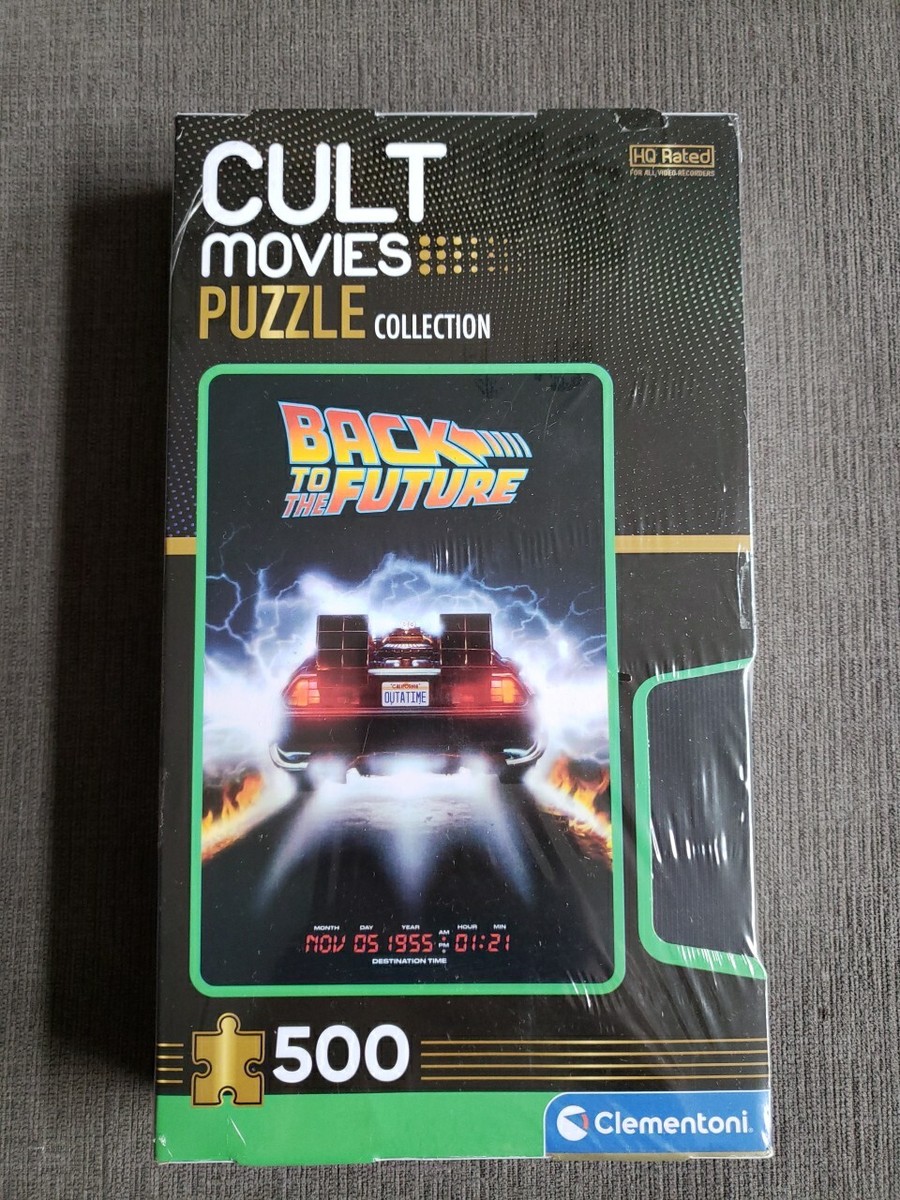 Back To The Future Cult Movies Clementine Puzzle VHS style 500