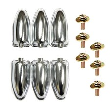 6Pcs Snare Drum Lugs 1.5'' Hole Spacing Fits 7/32 Tension Rods