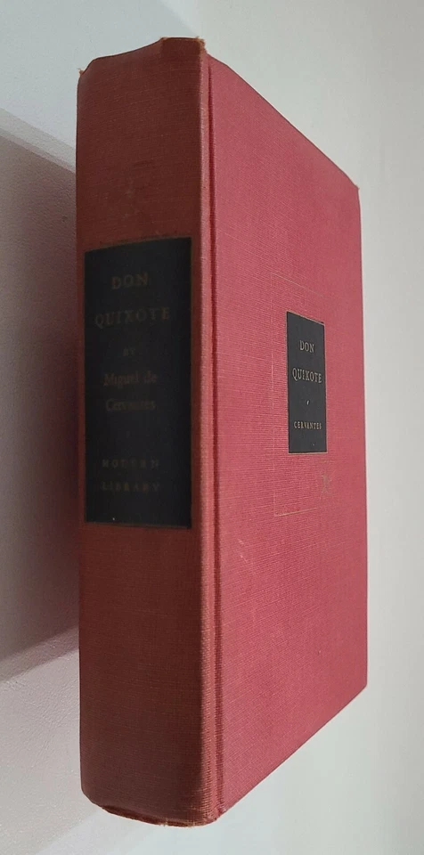 The Ingenious Gentleman Don Quixote DE LA MANCHA by Miguel DE Cervantes 1950 Vtg Foto 4 de 4