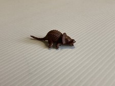 Vintage Chinasaur Dinosaur Brown Mini Figure Triceratops Protoceratops 2  China