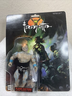 Frazetta Flesh Eaters (Bushman & Warrior) Zoloworld Rare 2022 Retired Sealed