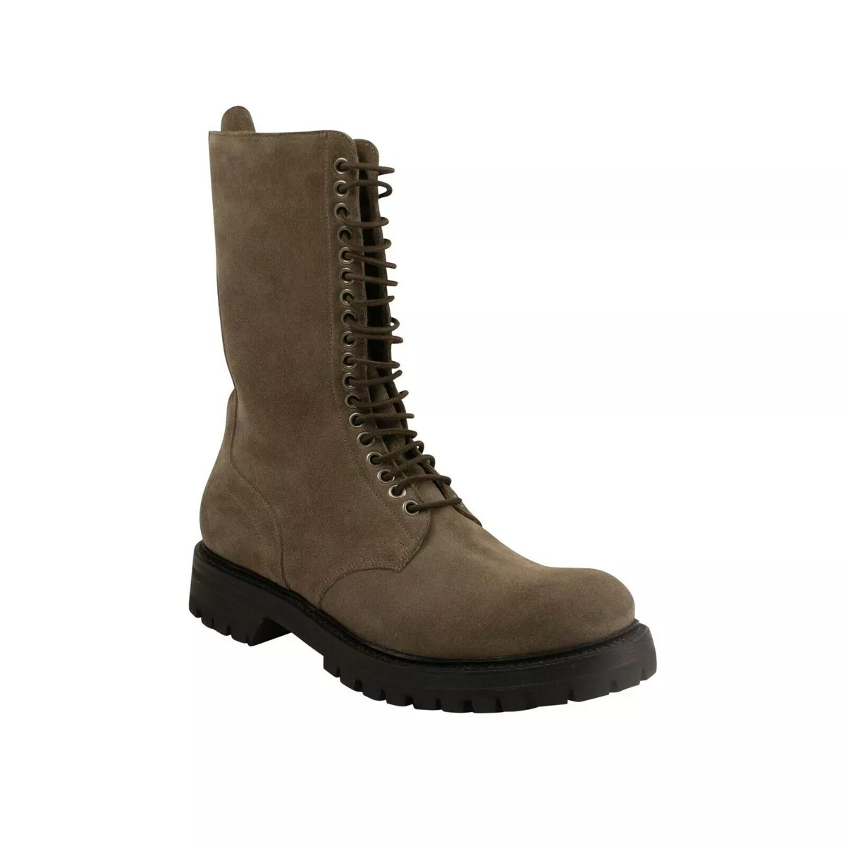 NIB RICK OWENS Dust Suede Army Boots Size 41 $1960 | eBay