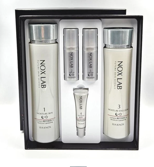 ISA KNOX Nox Lab 碳粉 200 毫升 6.7 盎司 + 乳液 170 毫升 5.7 盎司特别版套装 — 第 2/4 张图片