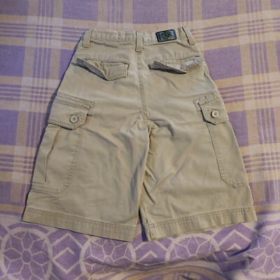 セ*ン様 レア 00s Jnco cargo pants shorts y2k Vintage JNCO Jeans Cargo Shorts J2K Y2K Khaki Beige Skater Pockets