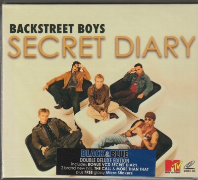 Backstreet Boys – Black & Blue Singapore CD + VCD Deluxe Edition