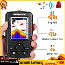 100M Kabellos Clever Fischfinder mit Sonarsensor für Angelköderboote Futterboot~