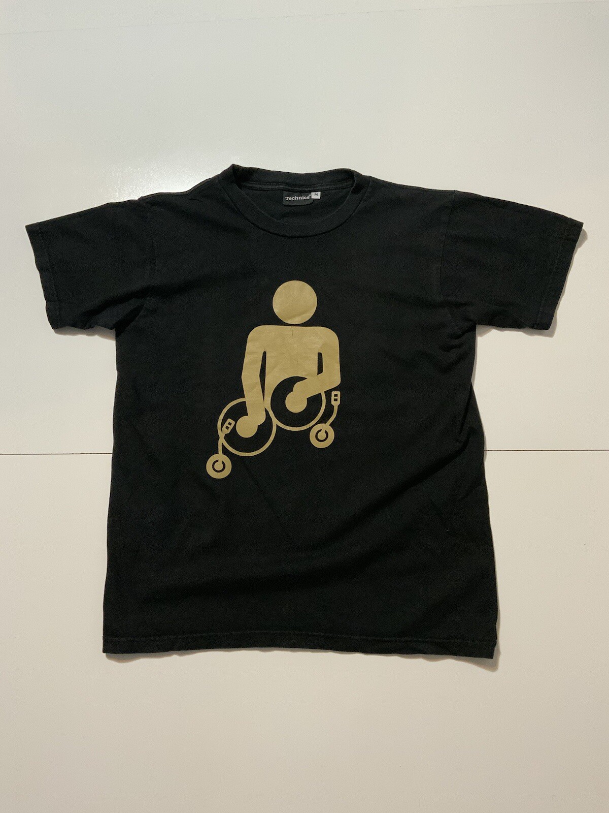 T-shirt Technics Since 1972 Osaka Japon - Logo Platine Vinyle DJ 1200 - Coton - Fait Main