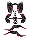 Fits Yamaha Raptor 660  GRAPHICS KIT STICKER DECALS YAMAHA RAPTOR 660