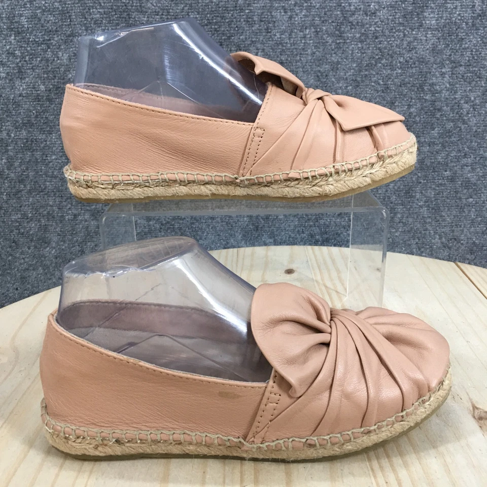 Sapato Patricia Verde Feminino 36 Casual Mocassim Espadrille Couro Rosa - Imagem 2 de 4