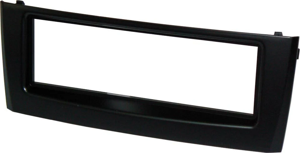 Masque Autoradio 1 DIN Fiat Grande Punto De 2005 À 2009. Adaptateur Noir - Photo 2/2