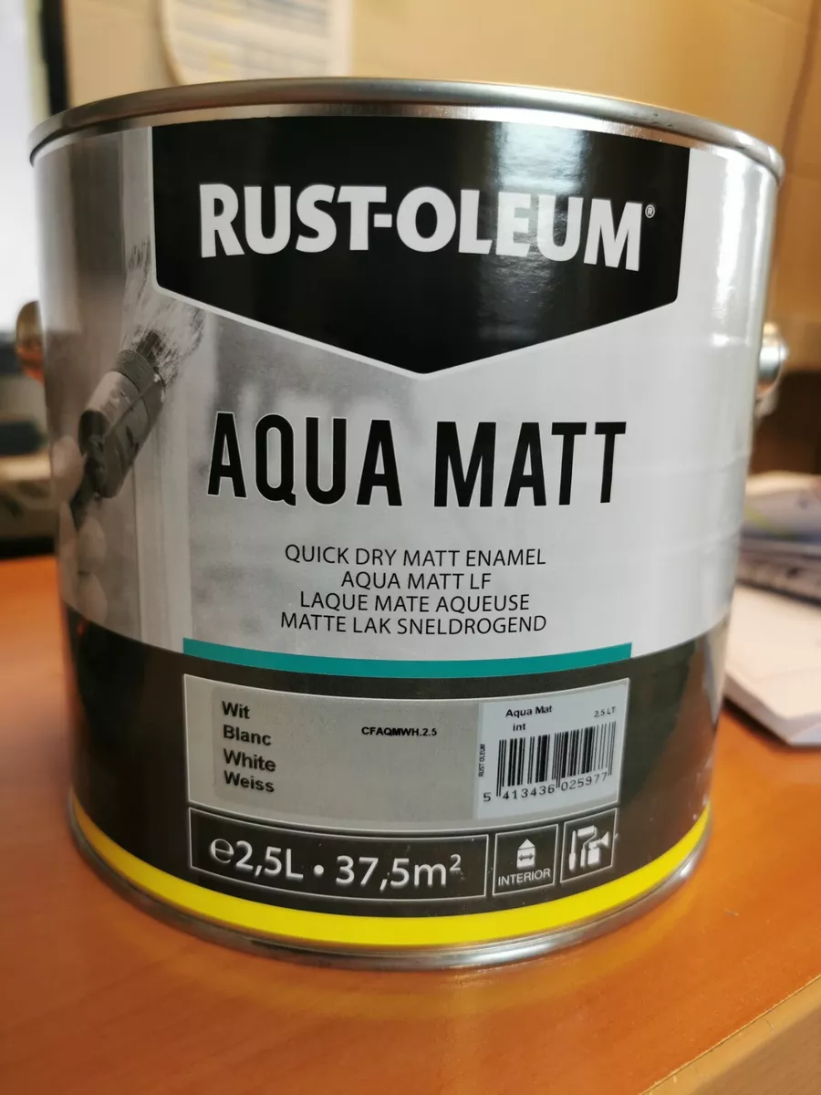 White matt wood online paint