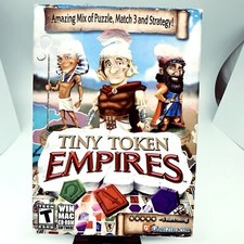 Tiny Token Empires PC Strategy Puzzle Game 2012 CIB