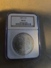1881 S $1 Morgan MS 63  NGC verified