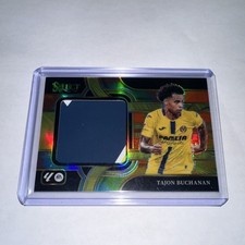 Panini Select La Liga Tajon Buchanan Jumbo Swatches Prizm Villarreal CF /25 202…