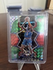 2021-22 Panini Mosaic - Rookies Miles McBride #243 Choice Red & Green Prizm (RC)