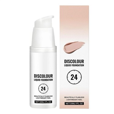 30 ml Zephoco Discolour Liquid Foundation Wasserdichter Concealer mit vollständ