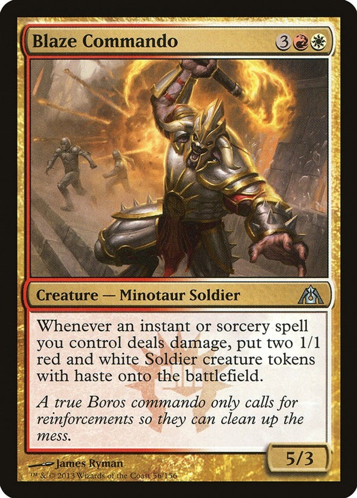 Blaze Commando Normal [DGM - 56] LP MagicDragon's Maze
