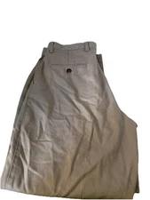 Vintage Dockers Mens Size W34 L30 No Wrinkle Twill Pleated Classic Fit Classic