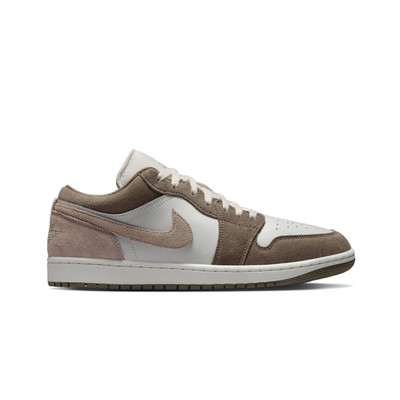 Nike Air Jordan 1 Low ''Olive Grey'' Schuhe Sneaker Herren Weiß Grau 553558-046