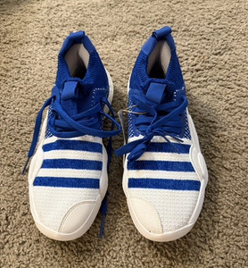 adidas Trae Young 2 Zapatillas de Baloncesto de Caña Baja Azul Real/Blanco H03839