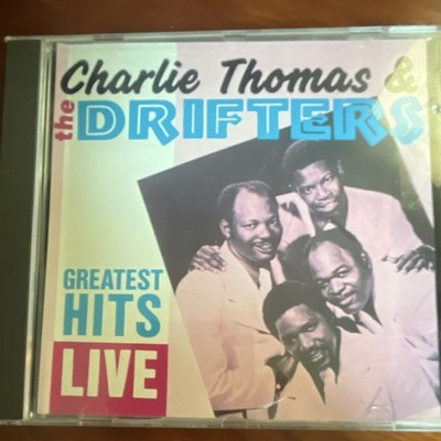 Charlie Thomas & the Drifters Greatest Hits Live CD R&B Soul ARC Jewelcase
