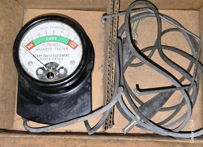 Rare Flywheel Magneto Tester Perry Davis Model 616A Vintage IN BOX W/INSTRUCTION