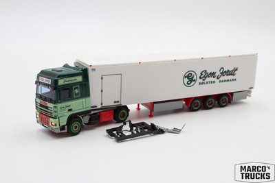 AWM DAF 95XF semi-trailer truck ''Egon Jordt Solsted Denmark'' conversion 1:87 /AW
