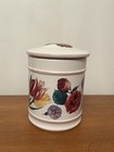 Vintage Williams-Sonoma RB Bernarda Hydrangea Floral Botanical Canister — photo 1