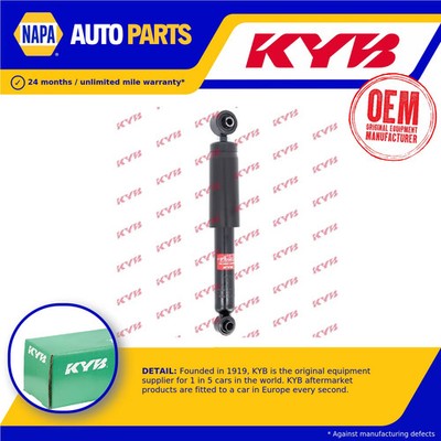 2x Shock Absorbers (Pair) fits OPEL ASTRA G 2.2D Rear 02 to 05 Y22DTR Damper KYB
