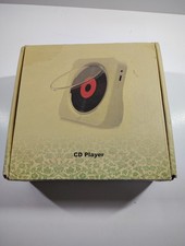 Bluetooth Wall Mountable CD Player with Remote Control Speaker FM AUX Music Play