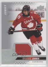 2022 Upper Deck Team Canada Juniors Women's WC Jersey Relics Brianne Jenner 2p1