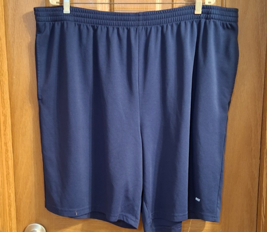 Amazon Essentials Blue Shorts Drawstring Waist Po… - image 1