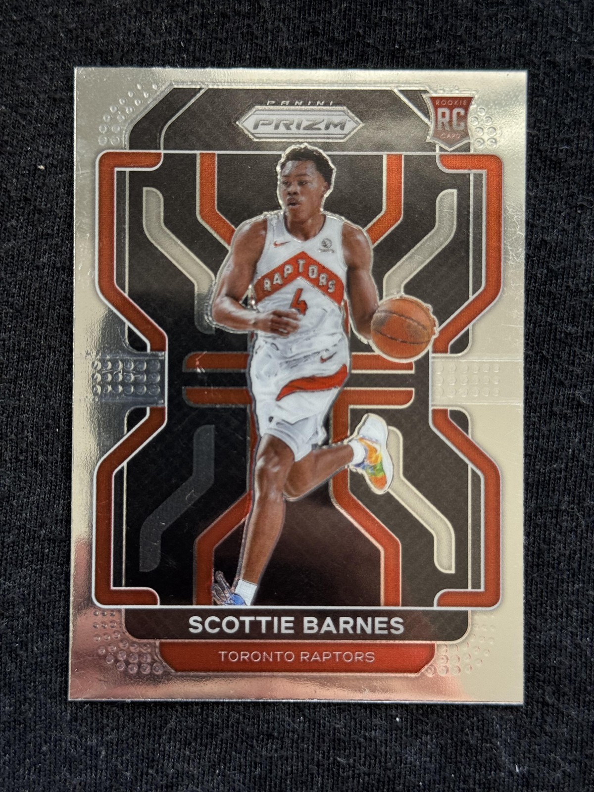 2021-22 Panini Prizm #320 Scottie Barnes Rookie Toronto Raptors