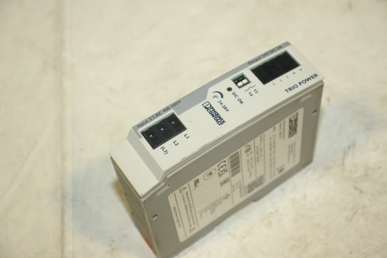 Phoenix Contact TRIO-PS-2G/3AC/24DC/5 Power Supply