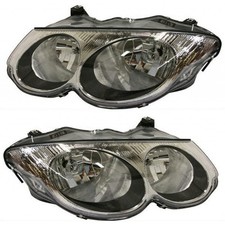 For Chrysler 300m Headlight Assembly 1999-2004 Driver And Passenger Side Pair