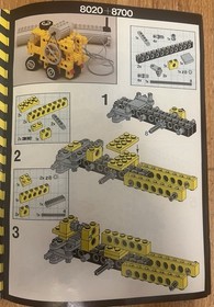 LEGO Technic Universal Building Set 8020 Boxed Set + 8700 Motor Set Complete