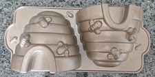 Nordic Ware Beehive Cake Pan Gold 10 Cups Made in USA Baking Bees Spring Cake