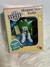 M&M Scan Radio Shopper Green 2009 With Belt Clip Tested Works