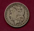 1882 O Morgan Silver Dollar
