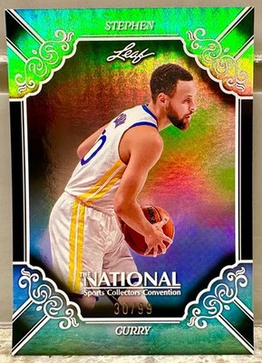JERSEY NUMBER MATCH! 2026 Leaf NSCC Stephen Curry Silver Foil 30/99! WARRIORS!