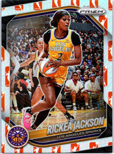 Rickea Jackson 2025 Panini Prizm WNBA Logo Prizm #118 Los Angeles Sparks Sky