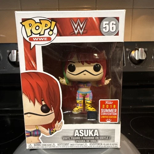 Funko POP! WWE Asuka #56 Vinyl Figure 2018 Summer Convention • Limited Edition
