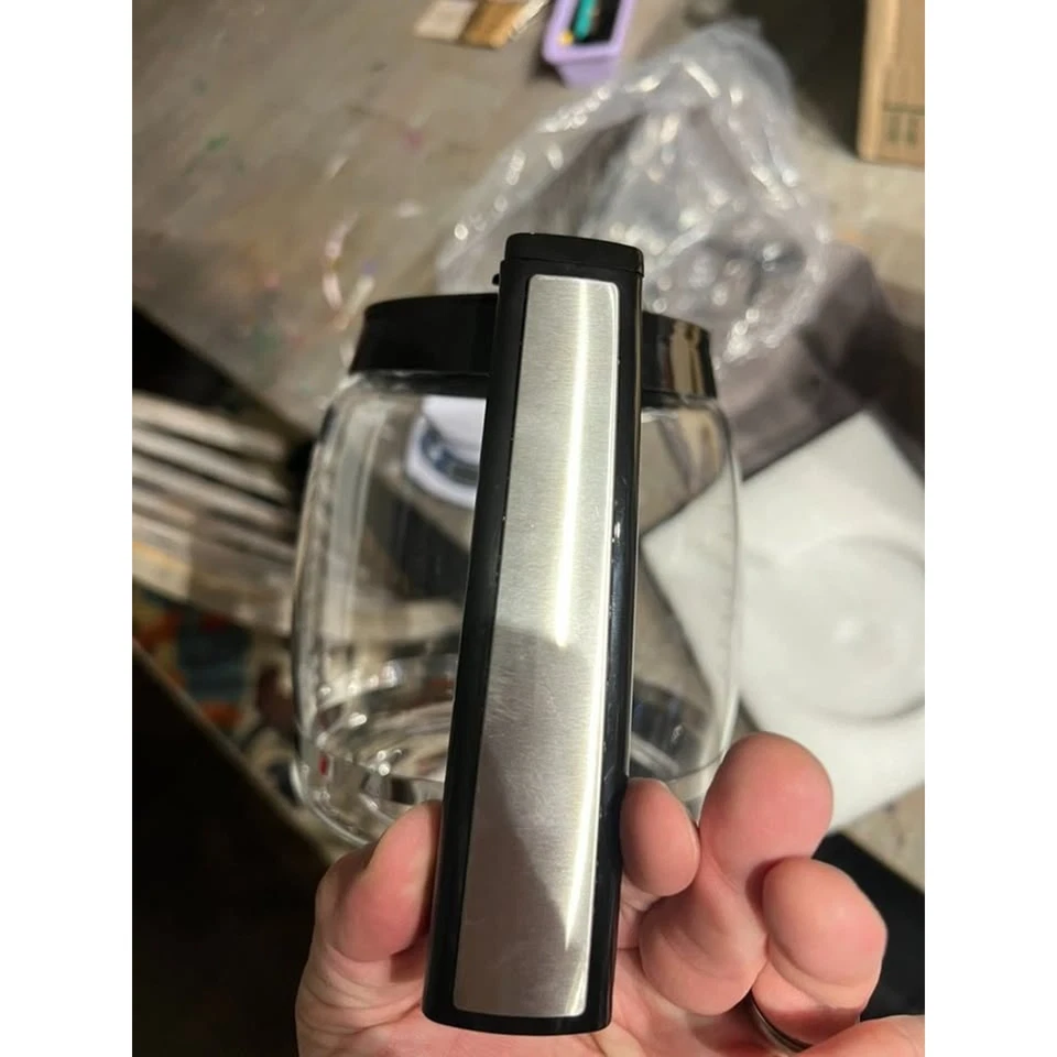 Repuesto jarra de vidrio de 12 tazas para cafetera Cuisinart modelos DCC- Foto 3 de 4