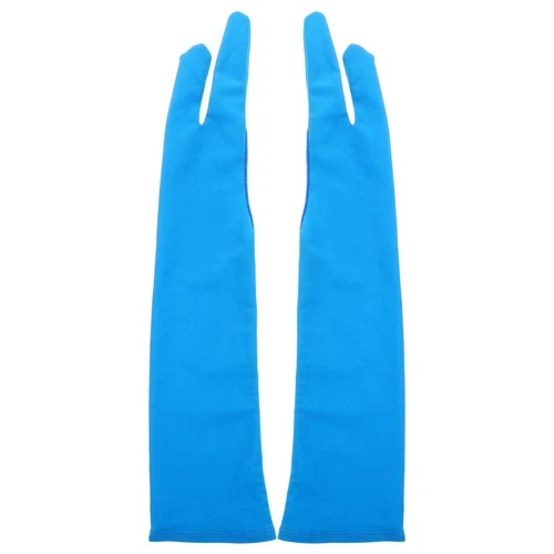  1 paio di guanti da disegno: guanto da artista a due dita per mano destra e