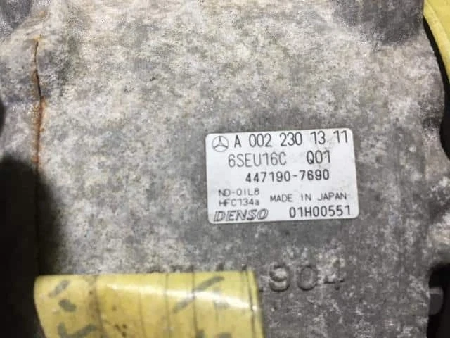 MERCEDES-BENZ Benz a class 2007 A/C Compressor 4471907690 [Used] [PA89892448] - image 2 of 2